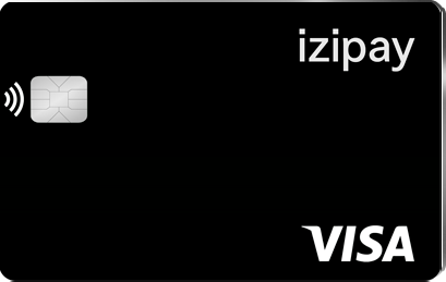 IZIPAY Physical Crypto Card - Premium metal Mastercard for cryptocurrency payments worldwide